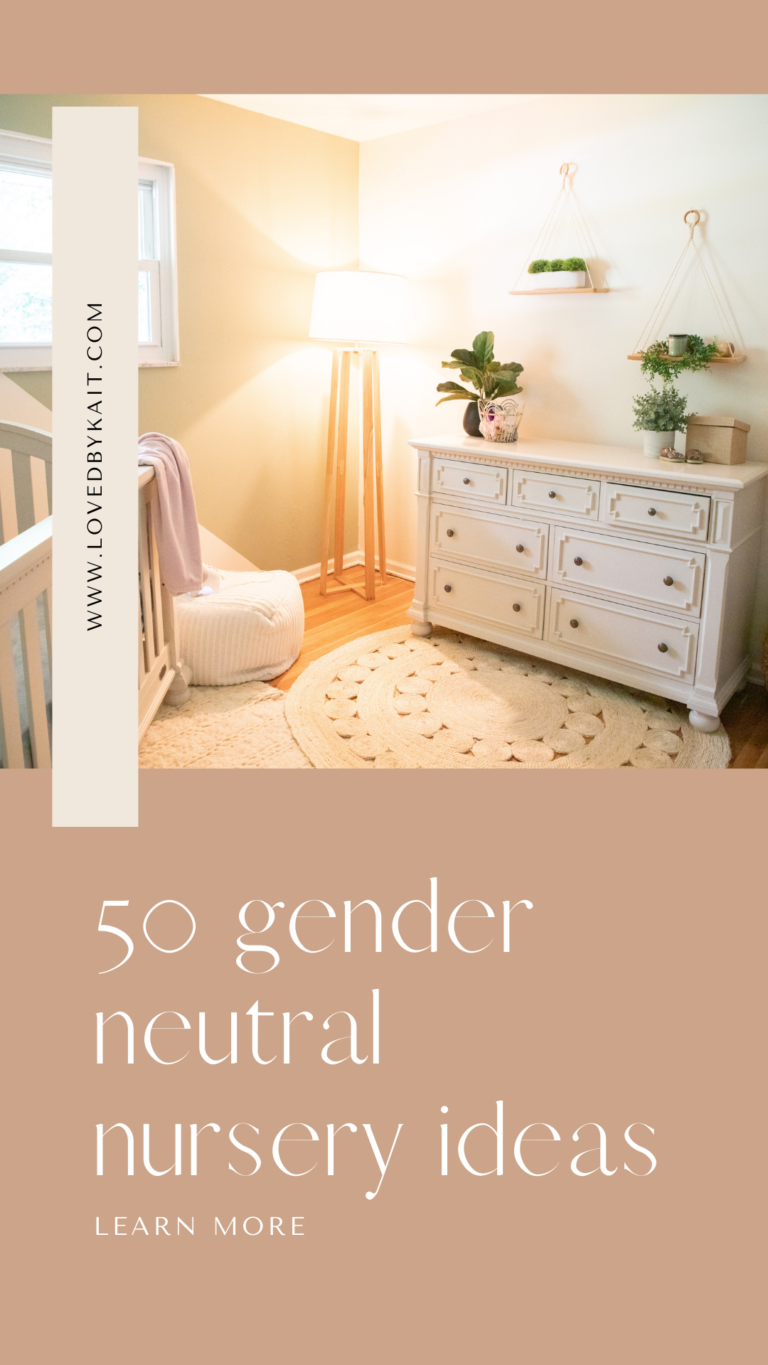 50 Unique Gender Neutral Nursery Ideas | Holistic Motherhood Blogger